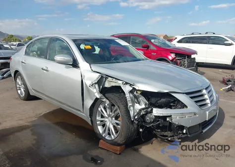 2011 Hyundai Genesis 4.6 from USA, damaged, VIN KMHGC4DF9BU124934